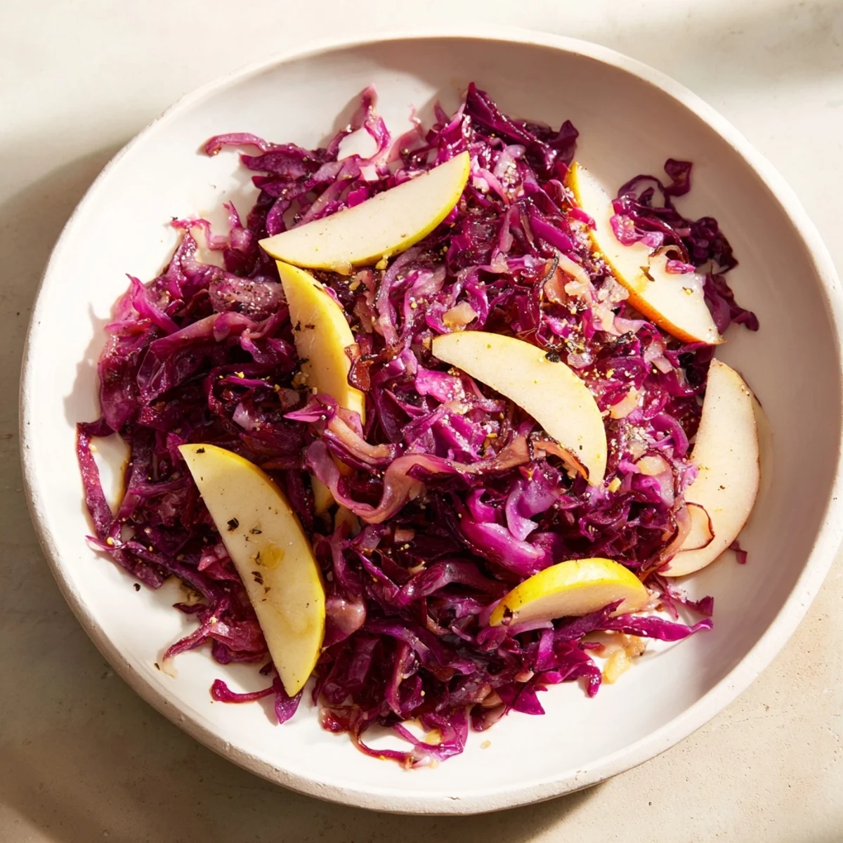 Bayerisch Rotkohl Apfel