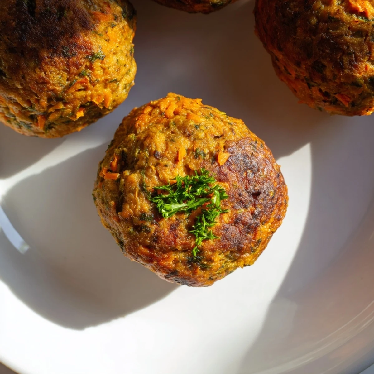 Golden, pan-fried The Best Skillet German Meatballs, savory and juicy, ready to serve with a side dish.