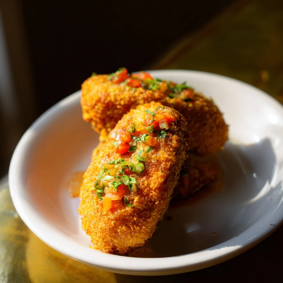 Close-up of The Best Skillet German Meatballs, perfectly browned and delicious, ready for a hearty dinner.