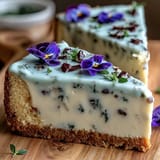 Frühlingskuchen mit Blumen