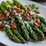 Lemon Butter Asparagus Mandeln