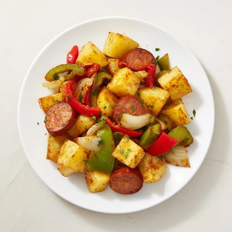 Kielbasa Kartoffel Backofen