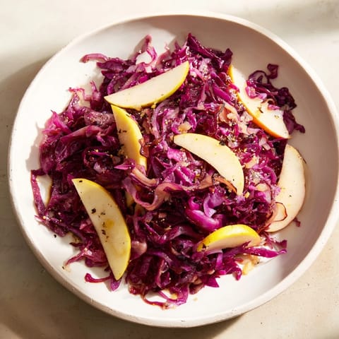 Bayerisch Rotkohl Apfel