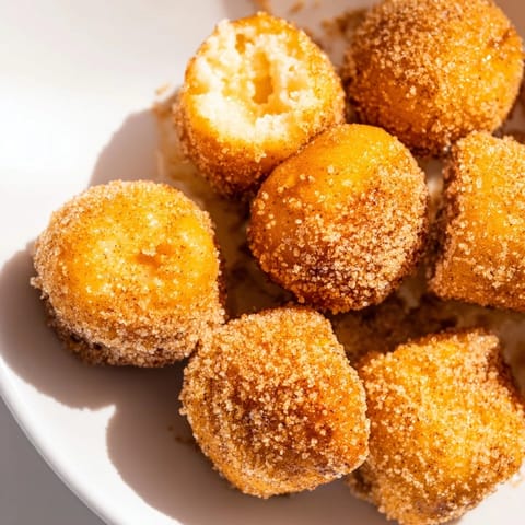 Airfryer Zimt Donuts weich fluffig