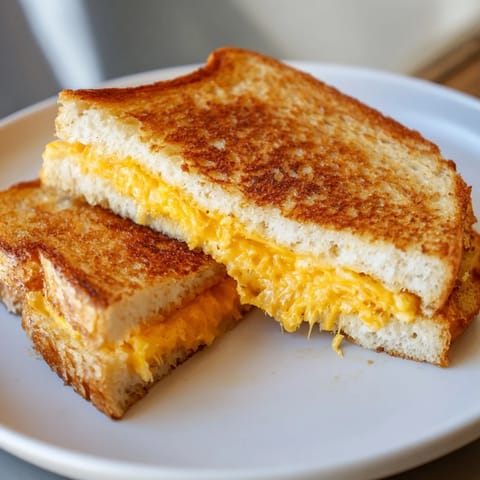 Perfektes Airfryer Käse-Sandwich
