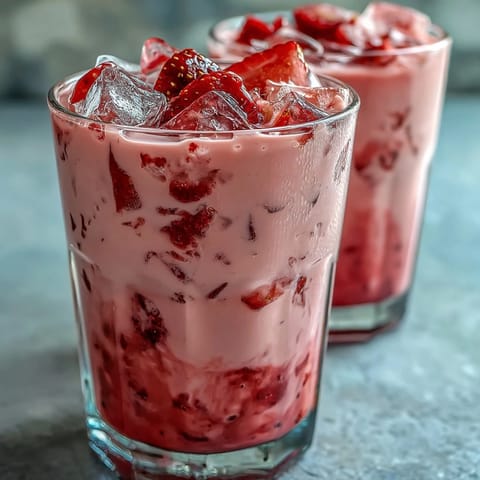 Pink Drink mit Erdbeere Açaí #280