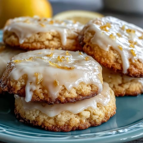 Zitronen Zucker Pastell Glaesur