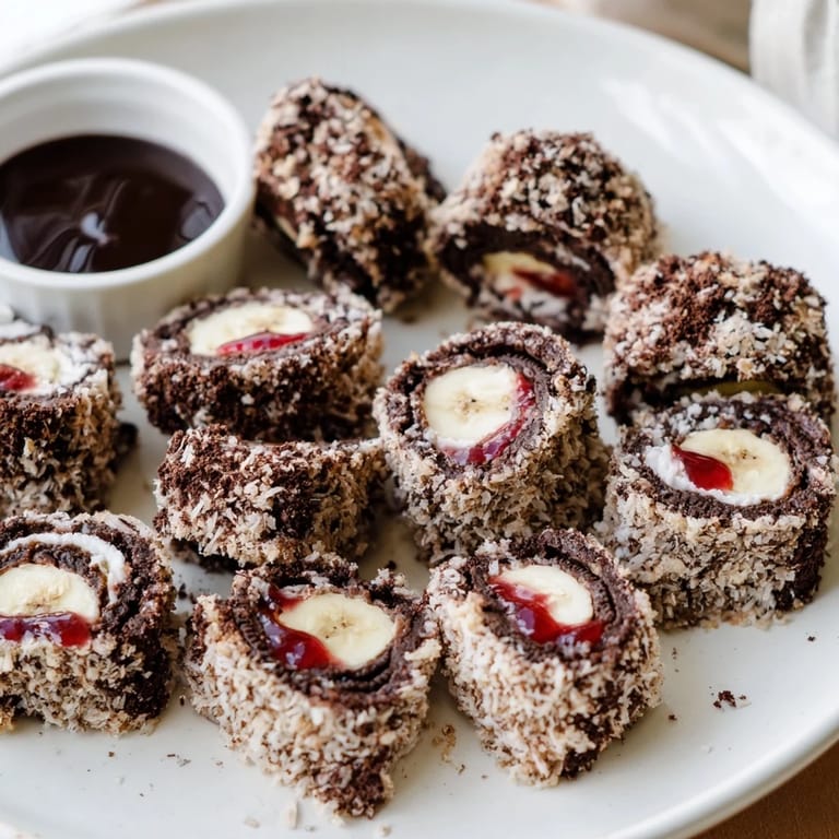 Here are the 3 ALT image texts for the Oreo Cookie Sushi Rolls: