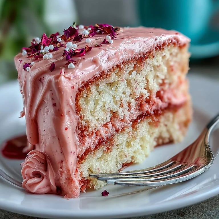 3. Rosé-infundierter Pink Velvet Cake mit luxuriösem Gold-Drip – ein beeindruckendes Highlight für jede Hochzeitsfeier.